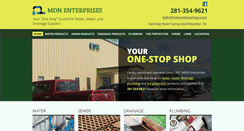 Desktop Screenshot of mdnenterprises.com